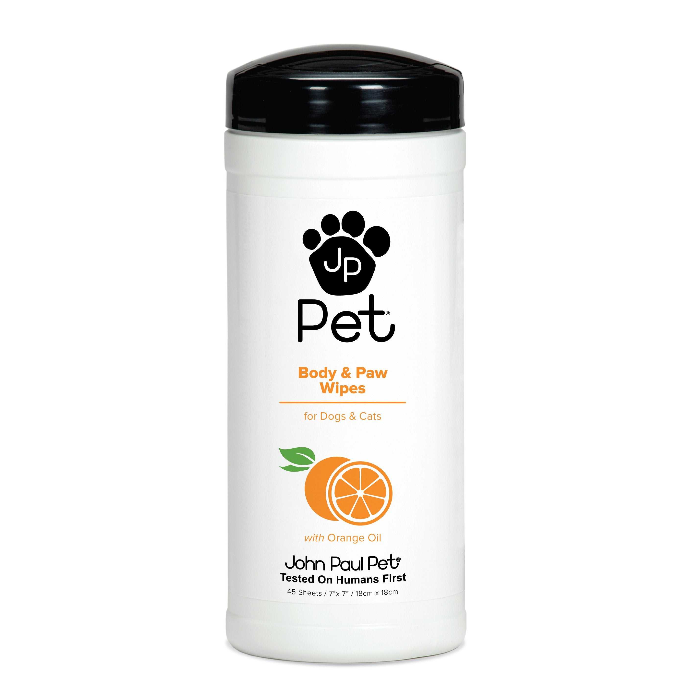 JP Pet Full Body & Paw Wipes - 45 sheets